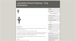 Desktop Screenshot of juliemortonschoolofdancing.com